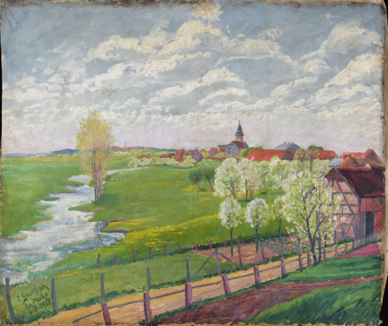 Loitsche gemalt – nördliche Ansicht
