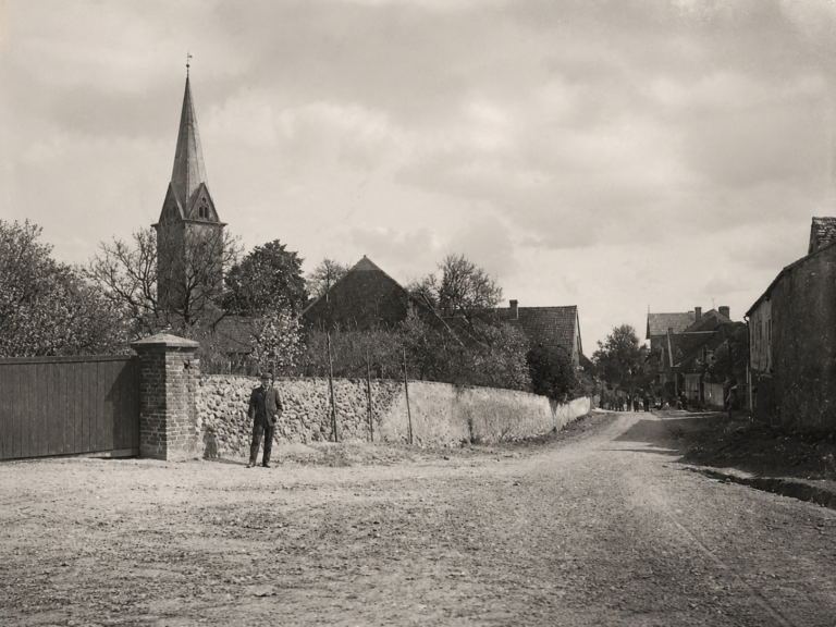 Blick in die Bauernstraße ca. 1910