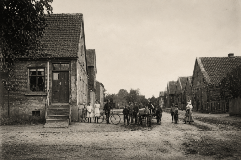 Blick in die Bahnhofstraße ca. 1910